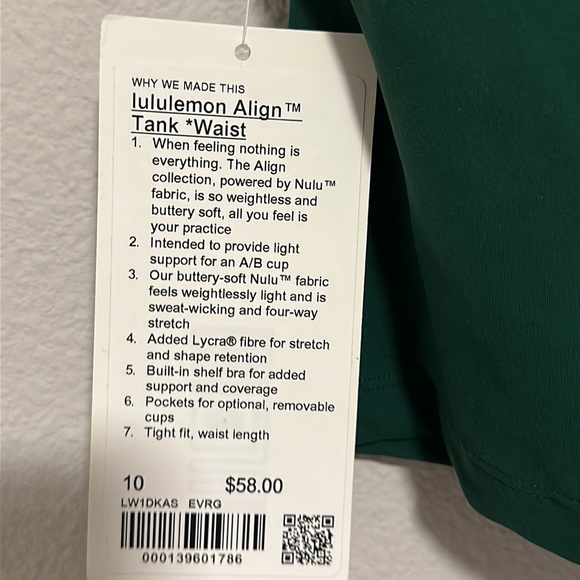 Lululemon Align Tank - Picture 7 of 7